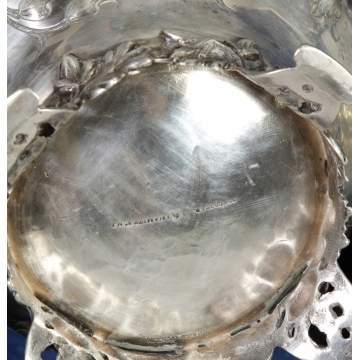 F.W. Cooper Coin Silver 4-Pc. Tea Set