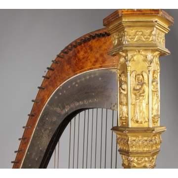 P.F. Brown & Co. Fine Figured Maple Harp