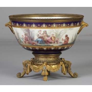 Royal Vienna/Sevres Fine Porcelain Centerpiece