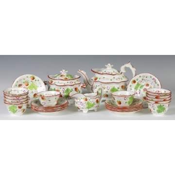 Strawberry Soft Paste Tea Set