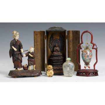 Group of 5 Asian Items