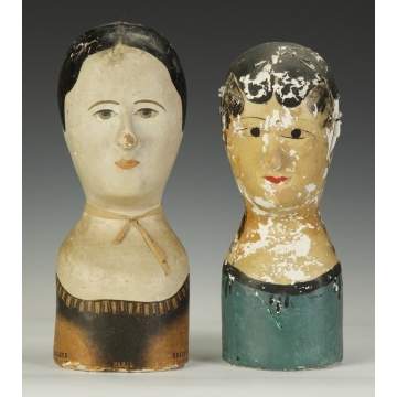 2 Paper Mache Milner's Models