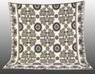 Betsy Curtiss Jefferson Co., NY, 1847 Blue & White Coverlet