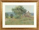Wilson Marlatt  (New York, 1837 - 1911) Farmhouse scene