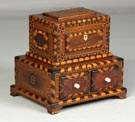 Inlaid Jewelry Chest