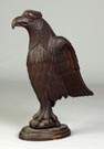 Carved Hardwood Eagle