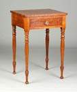 Sheraton 1-Drawer Curly Maple Stand