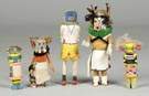 Group of Kachina Dolls