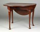 New England Queen Anne Maple Drop Leaf Table