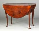New England Queen Anne Maple Drop Leaf Table