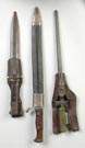 3 German Bayonets w/Scabbards
