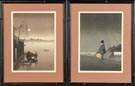 3 Sgn. Japanese Wood Block Prints