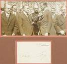 Photo of President Coolidge with Chas. Lindbergh