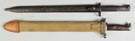 2 WWI Bayonets w/scabbards