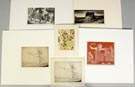 Group of 6 Etchings, Engravings, etc.