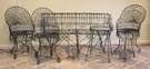 7 Pcs. Wire Furniture