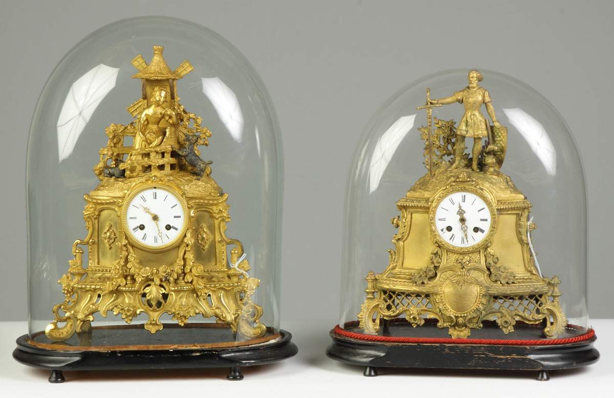 Gilt Bronze Shelf Clocks