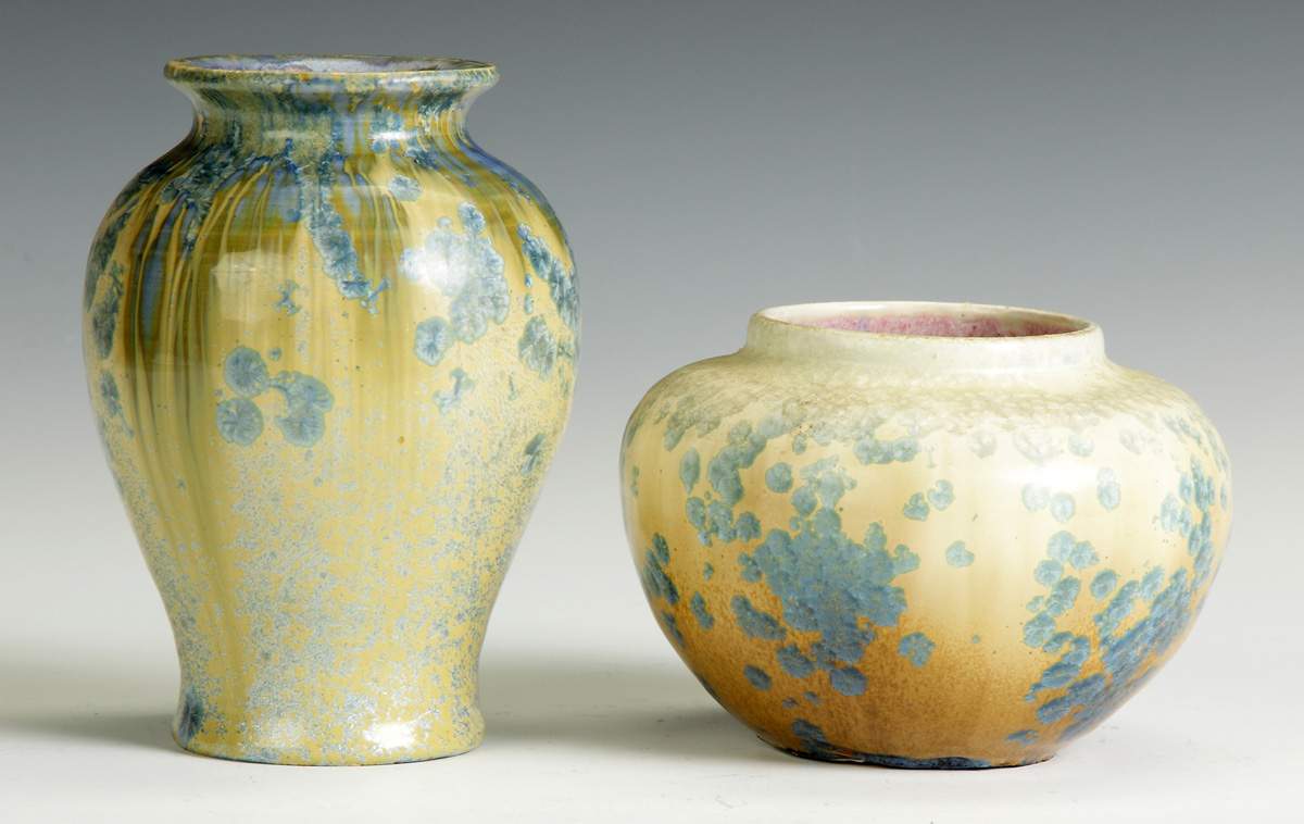 Pisgah, NC, Art Pottery Vases Cottone Auctions