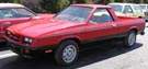 1984 Dodge Rampage 2.2