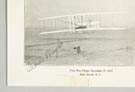Orville Wright Autograph on a Print