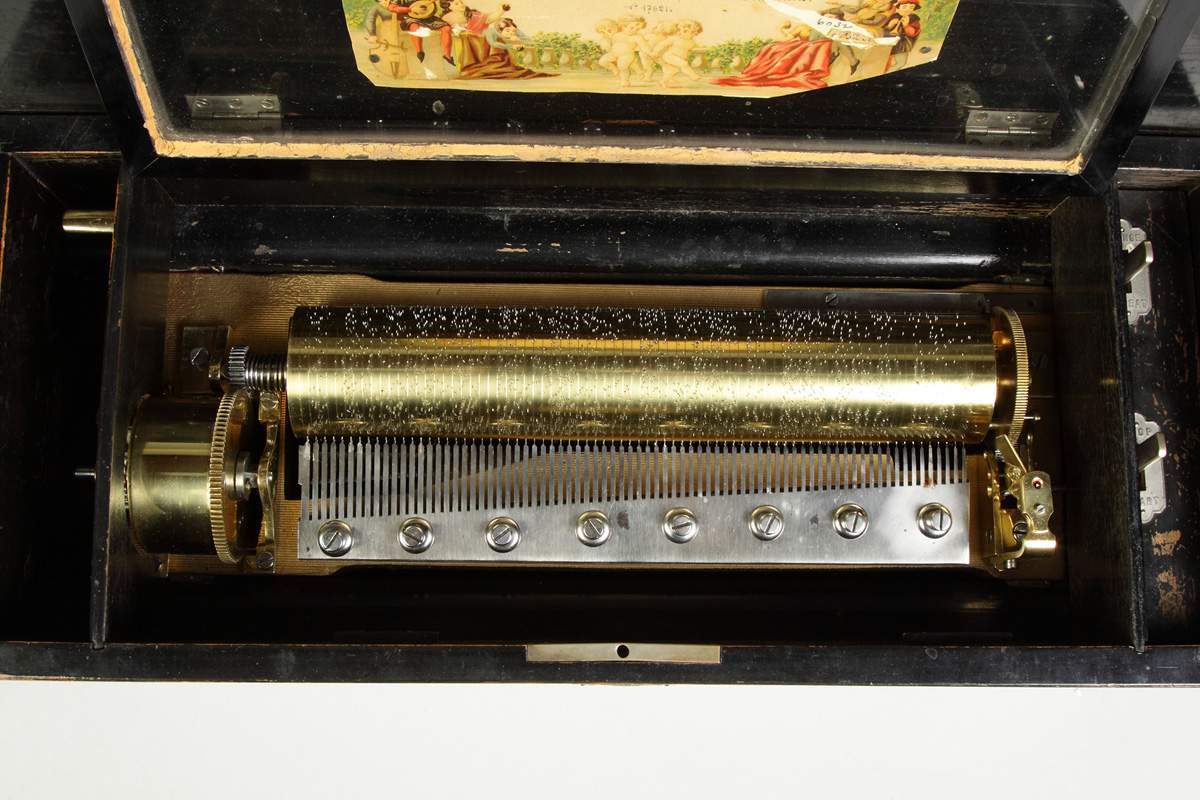 Inlaid Cylinder Music Box Cottone Auctions