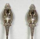 F. A. Durgin, St. Louis, Sterling Silver Serving Fork & Spoon