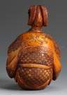 Japanese Carved Ivory Figural Snuff Bottle of Tenyo
