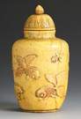 Chinese Carved Ivory Snuff Bottle 