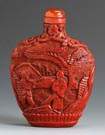 Cinnabar Snuff Bottle