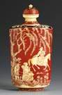 Japanese Ivory Snuff Bottle for the Chinese Market