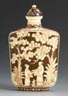 Carved Ivory Snuff Bottle 