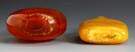 Two Amber Snuff Bottles