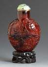 Amber Snuff Bottle
