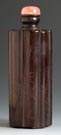 Exotic Hard Wood Snuff Bottle