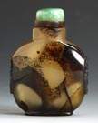 Moss Agate Snuff Bottle