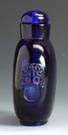 Cobalt Blue Glass Snuff Bottle
