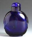Cobalt Blue Glass Snuff Bottle