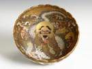 Satsuma Decorated Porcelain Bowl