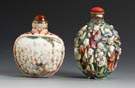 Two Porcelain Snuff Bottles