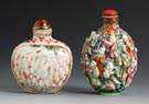 Two Porcelain Snuff Bottles