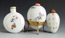 Three Porcelain Snuff Bottles