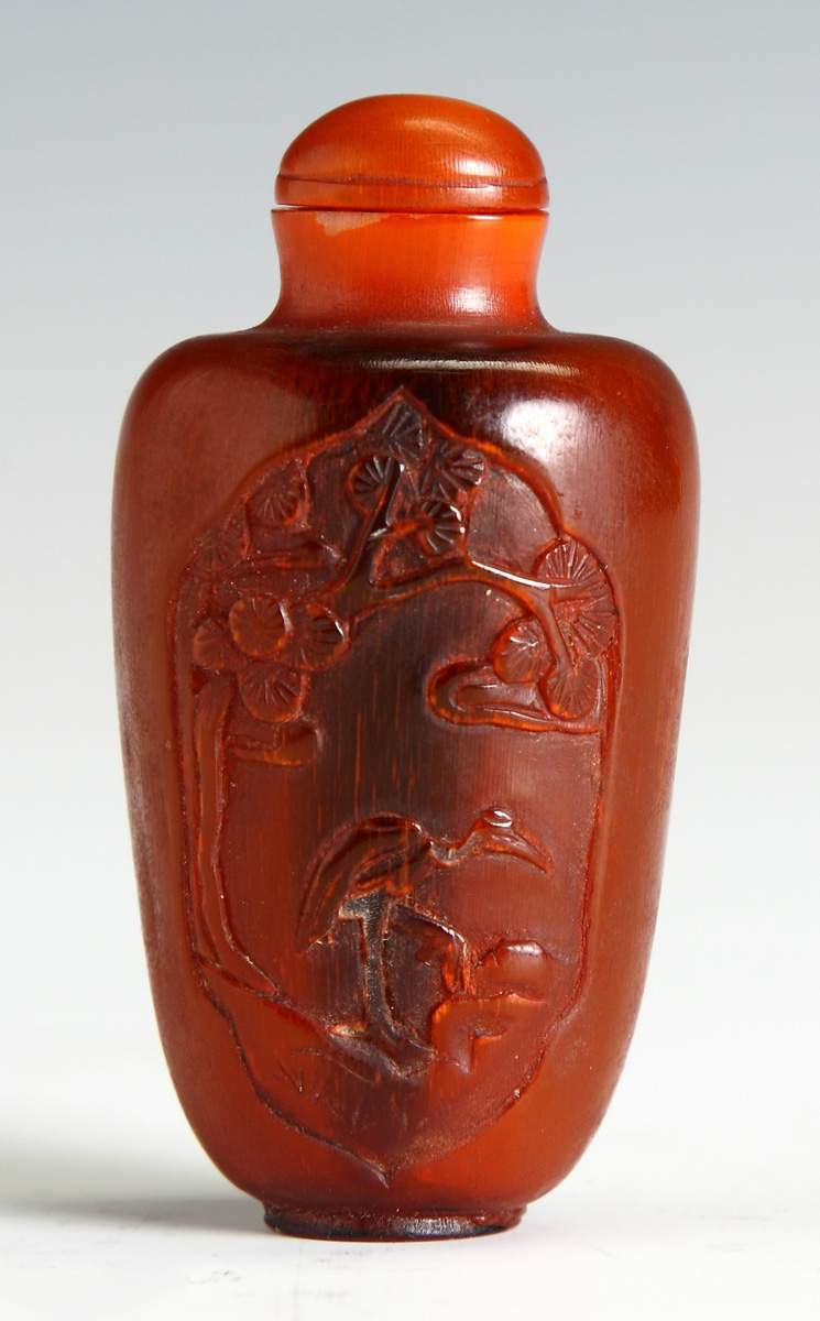 Horn Snuff Bottle