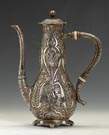 Tiffany & Co. Moorish Design Sterling Silver Chocolate Pot