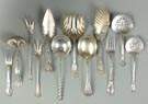 Twelve Misc. Sterling Silver Serving Pcs.