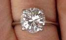 Jabel Solitaire Diamond & 18k White Gold Ring
