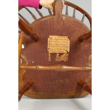 Brace Back Windsor Arm Chair