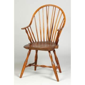 Brace Back Windsor Arm Chair