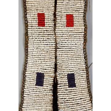Beaded Hide Breastplate