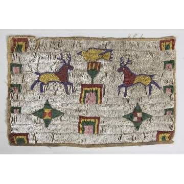 Beaded Hide Leggings