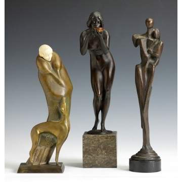 Figural Bronze Sculptures